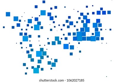 Light Blue, Green vector abstract textured polygonal background. Blurry rectangular design. The pattern with repeating rectangles can be used for background.