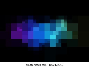 Light Blue, Green vector abstract textured polygonal background. Blurry rectangle design. Pattern can be used for background.