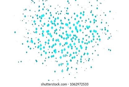 Light Blue, Green vector abstract textured polygonal background. Blurry rectangular design. The pattern with repeating rectangles can be used for background.