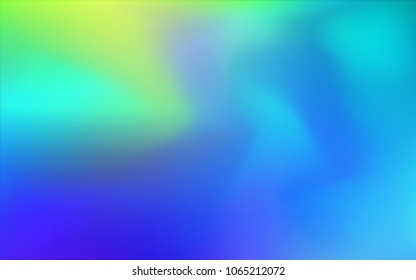 Light Blue, Green vector abstract bright template. A vague abstract illustration with gradient. A new texture for your design.