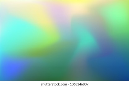 Light Blue, Green vector abstract bright texture. An elegant bright illustration with gradient. The completely new template can be used for your brand book.