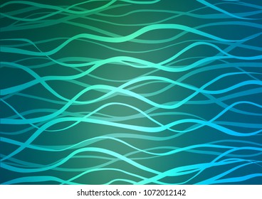 Light Blue, Green vector abstract doodle texture. Sketchy hand drawn doodles on blurred background. The pattern can be used for heads of websites and designs.