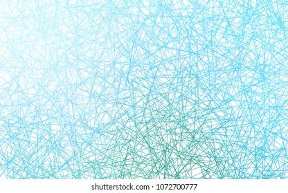 Light Blue, Green vector abstract colorful background, which consist of triangles. Pattern with colored triangles on white background.