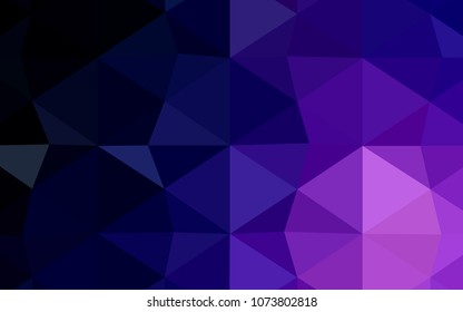 Light Blue, Green vector abstract mosaic pattern. Elegant bright polygonal illustration with gradient. A completely new template for your business design.