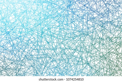 Light Blue, Green vector abstract colorful background, which consist of triangles. Pattern with colored triangles on white background.