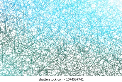 Light Blue, Green vector abstract colorful background, which consist of triangles. Pattern with colored triangles on white background.