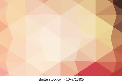 Light Blue, Green vector abstract mosaic pattern. Triangular geometric sample with gradient.  That new template can be used for your brand book.