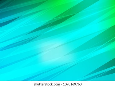 Light Blue, Green vector abstract doodle background. Decorative shining illustration with doodles on abstract template. Brand new style for your business design.