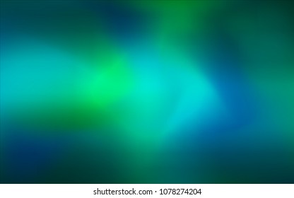 Light Blue, Green vector abstract cover. Shining colored illustration in a brand-new style. A new texture for your design.