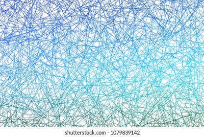 Light Blue, Green vector abstract colorful background, which consist of triangles. Pattern with colored triangles on white background.