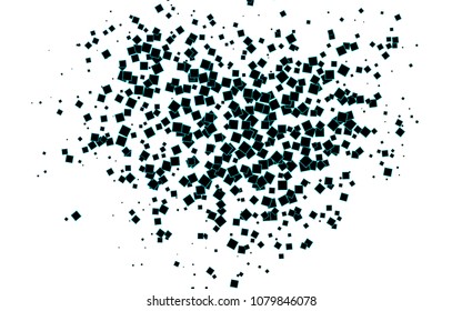 Light Blue, Green vector abstract textured polygonal background. Blurry rectangular design. The pattern with repeating rectangles can be used for background.