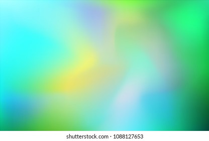 Light Blue, Green vector abstract bright pattern. Colorful illustration in abstract style with gradient. Brand-new design for your business.