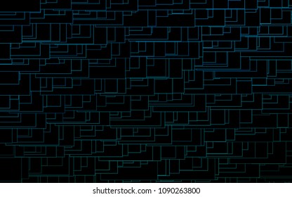 Light Blue, Green vector abstract textured polygonal background. Blurry rectangular design. The pattern with repeating rectangles can be used for background.