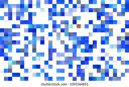 Light Blue, Green vector abstract textured polygonal background. Blurry rectangular design. The pattern with repeating rectangles can be used for background.