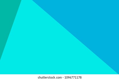 Light Blue, Green vector abstract mosaic backdrop. Creative geometric illustration in Origami style with gradient. Pattern for a brand book's backdrop.