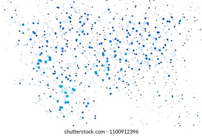 Light Blue, Green vector abstract textured polygonal background. Blurry rectangular design. The pattern with repeating rectangles can be used for background.