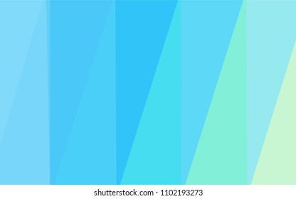 Light Blue, Green vector abstract polygonal template. Colorful illustration in abstract style with gradient. Triangular pattern for your business design.