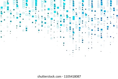 Light Blue, Green vector abstract textured polygonal background. Blurry rectangular design. The pattern with repeating rectangles can be used for background.