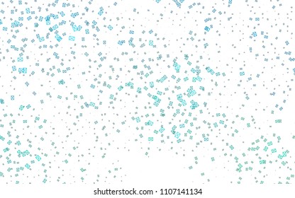Light Blue, Green vector abstract colorful background, which consist of triangles. Pattern with colored triangles on white background.