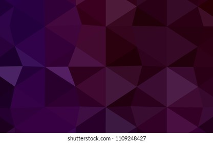 Light Blue, Green vector abstract polygonal pattern. Glitter abstract illustration with an elegant design. The best triangular design for your business.
