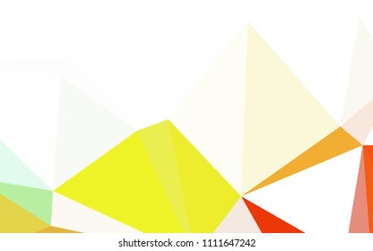Light Blue, Green vector abstract mosaic background. Creative geometric illustration in Origami style with gradient. Brand new style for your business design.