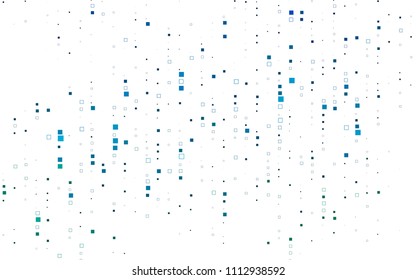 Light Blue, Green vector abstract textured polygonal background. Blurry rectangular design. The pattern with repeating rectangles can be used for background.