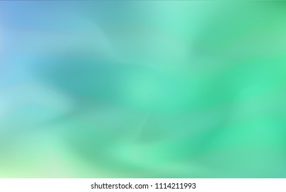 Light Blue, Green vector abstract layout. A completely new color illustration in a vague style. Brand-new design for your business.