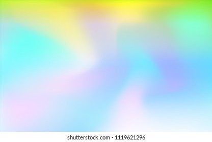 Light Blue, Green vector abstract blurred layout. Glitter abstract illustration with an elegant design. The completely new template can be used for your brand book.