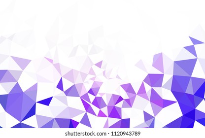 Light Blue, Green vector abstract polygonal template. Colorful illustration in polygonal style with gradient. Template for cell phone's backgrounds.