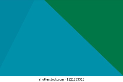 Light Blue, Green vector abstract polygonal background. Shining illustration, which consist of triangles. The best triangular design for your business.