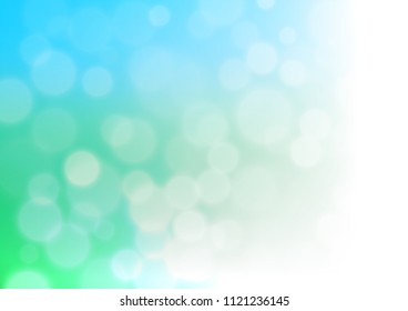 Light Blue, Green vector abstract background. Creative illustration in halftone style with gradient. The template for backgrounds of cell phones.