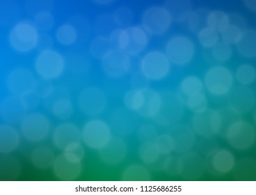 Light Blue, Green vector abstract blurred background. A vague abstract illustration with gradient. The template can be used for your brand book.