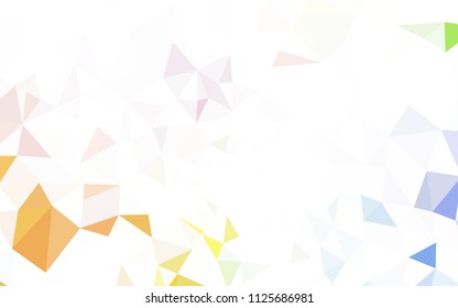 Light Blue, Green vector abstract mosaic background. Polygonal abstract illustration with gradient. A new texture for your web site.