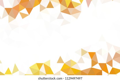 Light Blue, Green vector abstract mosaic background. Geometric illustration in Origami style with gradient.  A new texture for your web site.
