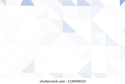 Light Blue, Green vector abstract polygonal template. Glitter abstract illustration with an elegant triangles. Brand new style for your business design.