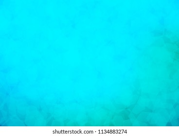 Light Blue, Green vector abstract polygonal pattern. Shining colored illustration in a Brand new style. The textured pattern can be used for background.