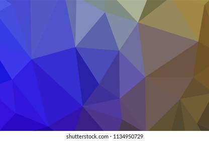 Light Blue, Green vector abstract polygonal background. Glitter abstract illustration with an elegant triangles. Triangular pattern for your design.