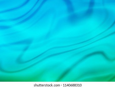 Light Blue, Green vector abstract background. An elegant bright illustration with gradient. The template can be used as a background of a cell phone.
