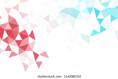 Light Blue, Green vector abstract polygonal background. Modern abstract illustration with triangles. Brand new design for your business.
