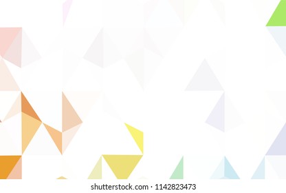 Light Blue, Green vector abstract polygonal background. Colorful illustration in polygonal style with gradient. Triangular pattern for your design.