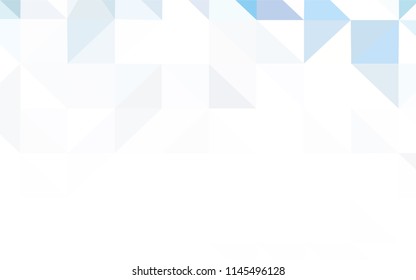 Light Blue, Green vector abstract polygonal background. Glitter abstract illustration with an elegant triangles. Brand new design for your business.