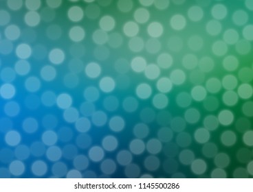 Light Blue, Green vector abstract blurred pattern. Colorful illustration in abstract style with gradient. Brand new style for your business design.