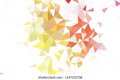 Light Blue, Green vector abstract polygonal background. Polygonal abstract illustration with gradient. New template for your brand book.