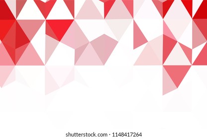 Light Blue, Green vector abstract mosaic backdrop. Polygonal abstract illustration with gradient. Best triangular design for your business.