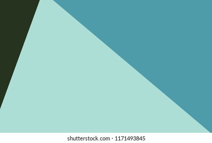 Light Blue, Green vector abstract polygonal pattern. Shining polygonal illustration, which consist of triangles. A completely new design for your leaflet.
