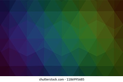 Light Blue, Green vector abstract polygonal background. Colorful illustration in abstract style with triangles. Template for cell phone's backgrounds.
