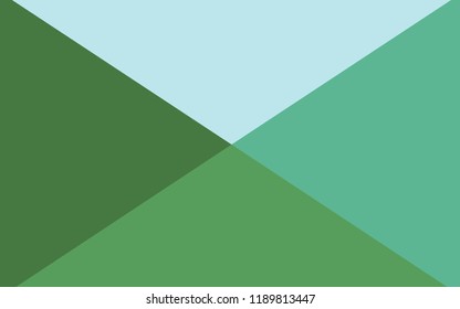 Light Blue, Green vector abstract polygonal template. Polygonal abstract illustration with gradient. Pattern for a brand book's backdrop.