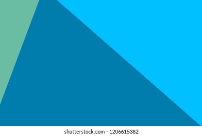 Light Blue, Green vector abstract polygonal texture. A completely new color illustration in a vague style. A completely new template for your business design.