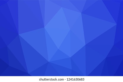 Light Blue, Green vector abstract mosaic background. Shining colorful illustration with triangles. Textured pattern for your backgrounds.