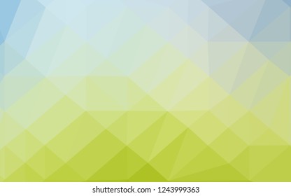 Light Blue, Green vector abstract mosaic backdrop. Shining colored illustration in a Brand new style. Completely new template for your business design.